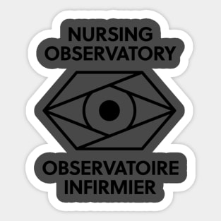 Nursing Observatory Sticker